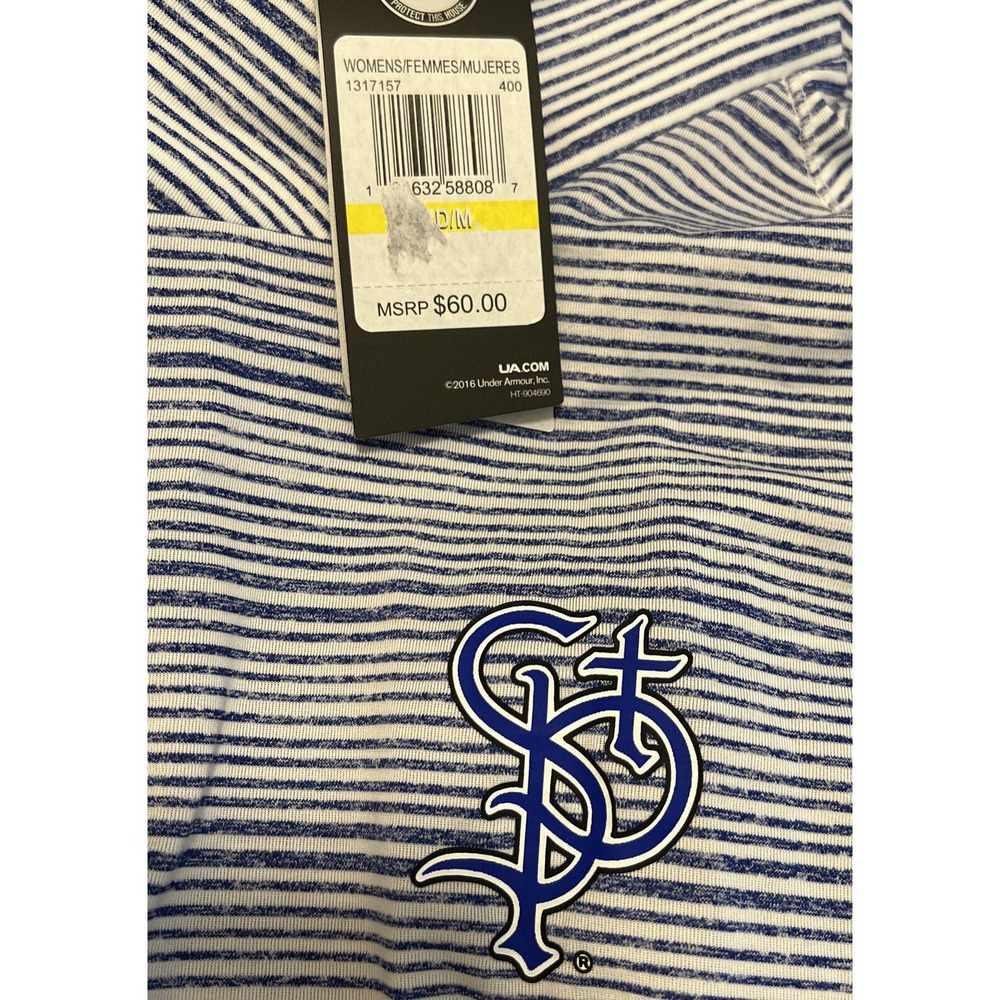 Under Armour Pullover Women's Size Medium Zinger Long Sleeve Midnight Navy - Picture 7 of 7